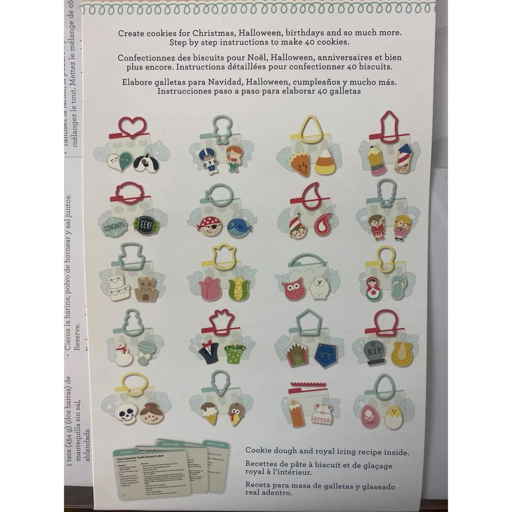 Sweet Sugarbelle Shape Shifter Cookie Cutter Set 75pc SKU H